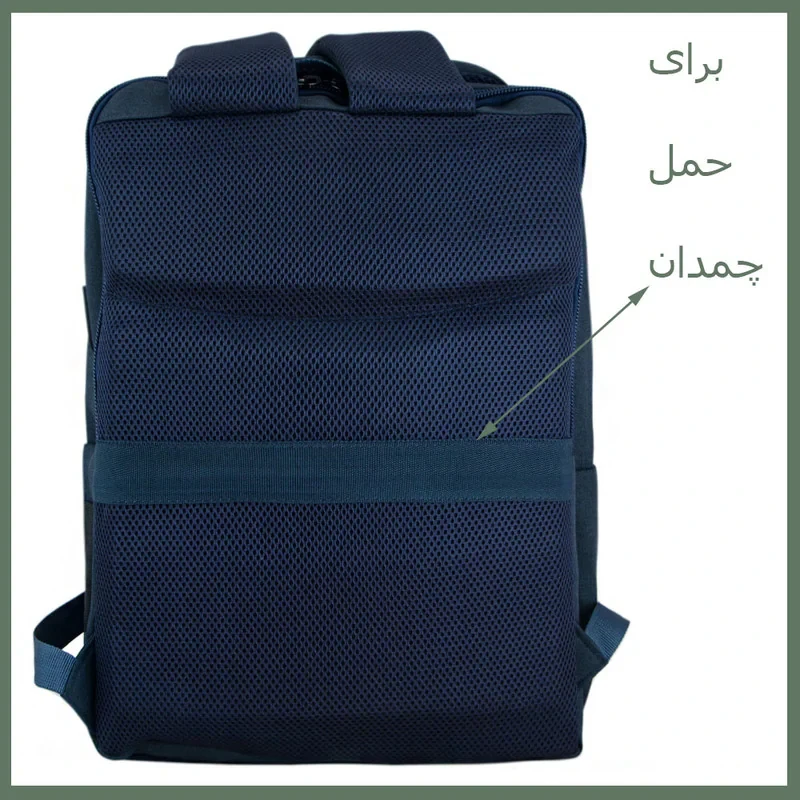 کوله پشتی لپ تاپ مدل Nn-1222 مناسب برای لپ تاپ 12.1 تا 13 اینچی