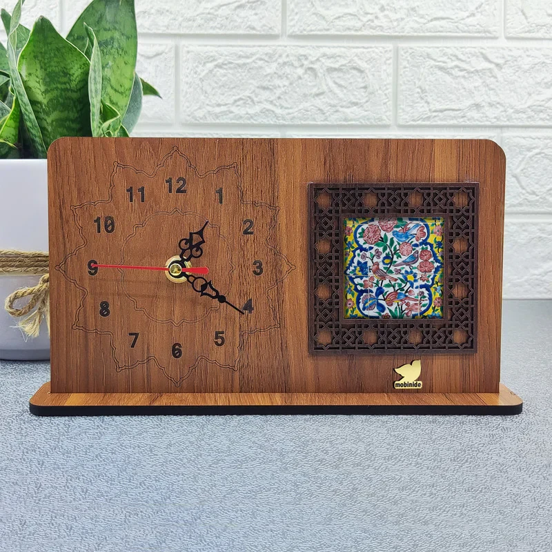 ساعت رومیزی مبین ایده مدل سنتی B-h61