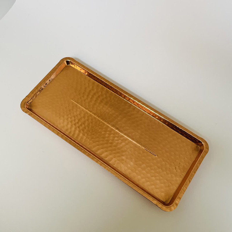 سینی مسی مدل مستطیلی کد ZH424.1