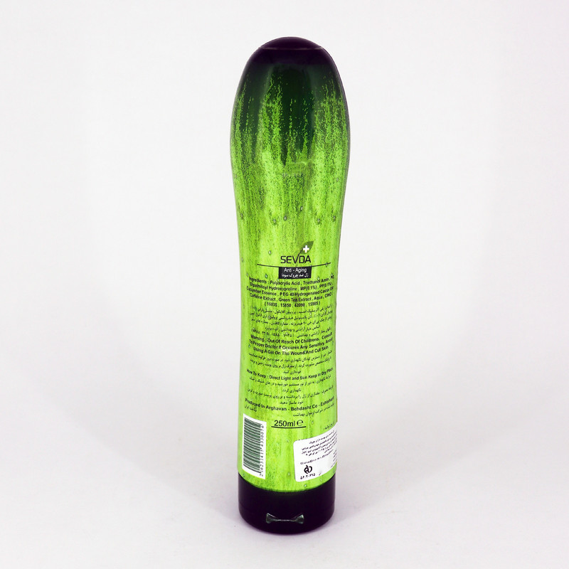 ژل ضد چروک سودا مدل Bambo و Cucumber حجم 250 میلی لیتر