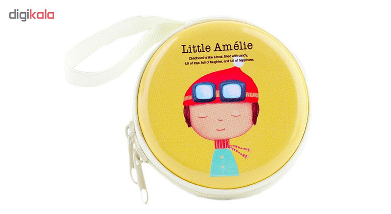 کیف هندزفری مدل LA02 طرح Little Amelie