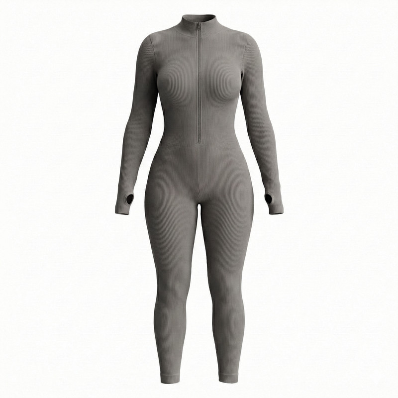 سرهمی ورزشی زنانه مدل Jumpsuit