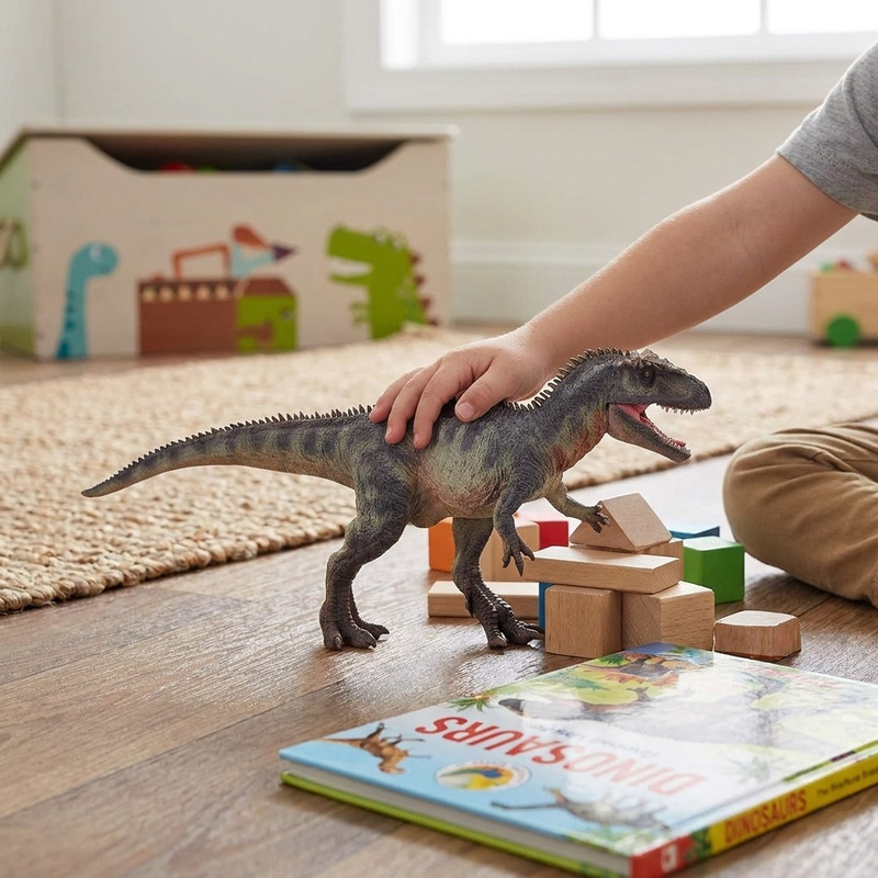 فیگور تی ان جی مدل دایناسور طرح GIGANOTOSAURUS کد T5004