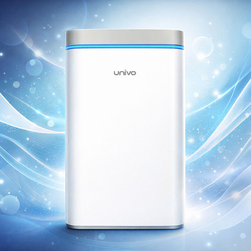 دستگاه تصفیه‌کننده هوا خانگی پنج مرحله‌ای یونیوو مدل UAir Cloud 480 Hydra به همراه فیلتر