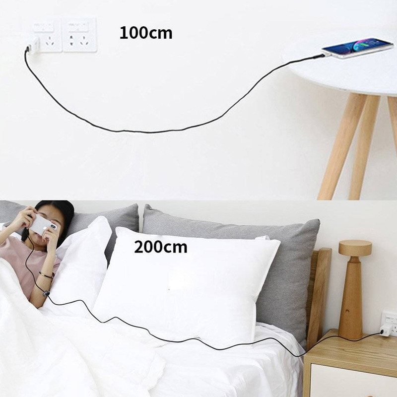 کابل تبدیل  USB به لایتنینگ باسئوس مدل CAL7C-B01 طول 2 متر
