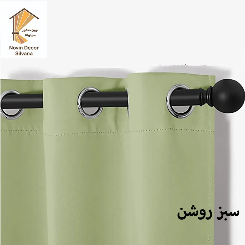 پرده نوین دکور سیلوانا مدل کتان 28 سایز 280 × 140 سانتی متر