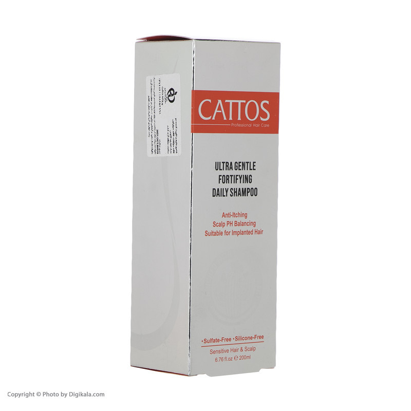 شامپو تقویت کننده مو کاتوس مدل Ultra Gentle حجم 200 میلی لیتر