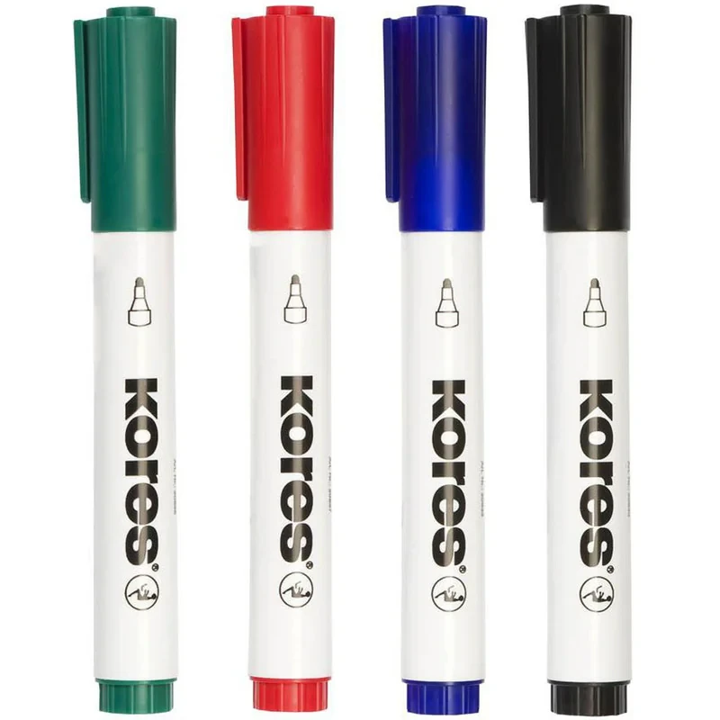 ماژیک وایت برد کورس مدل XW1 K Marker - بسته 4 عددی