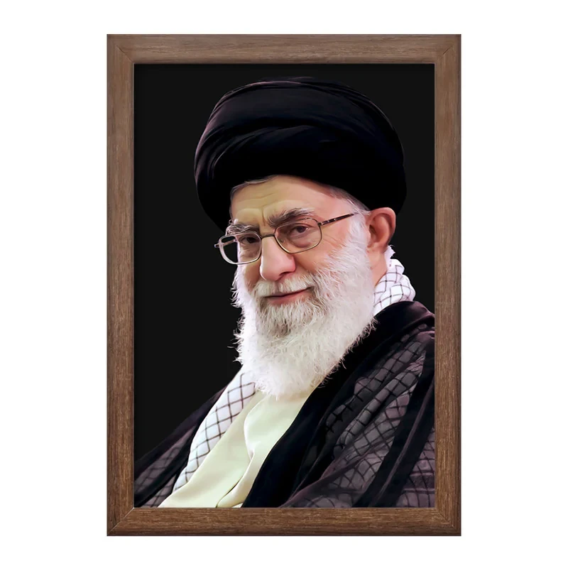 تابلو خندالو طرح تصویر رهبر  کد 2561