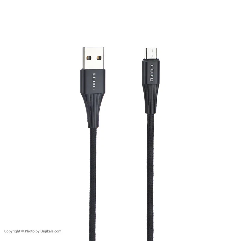 کابل تبدیل USB به MicroUSB لیتو مدل L-188 طول 1 متر