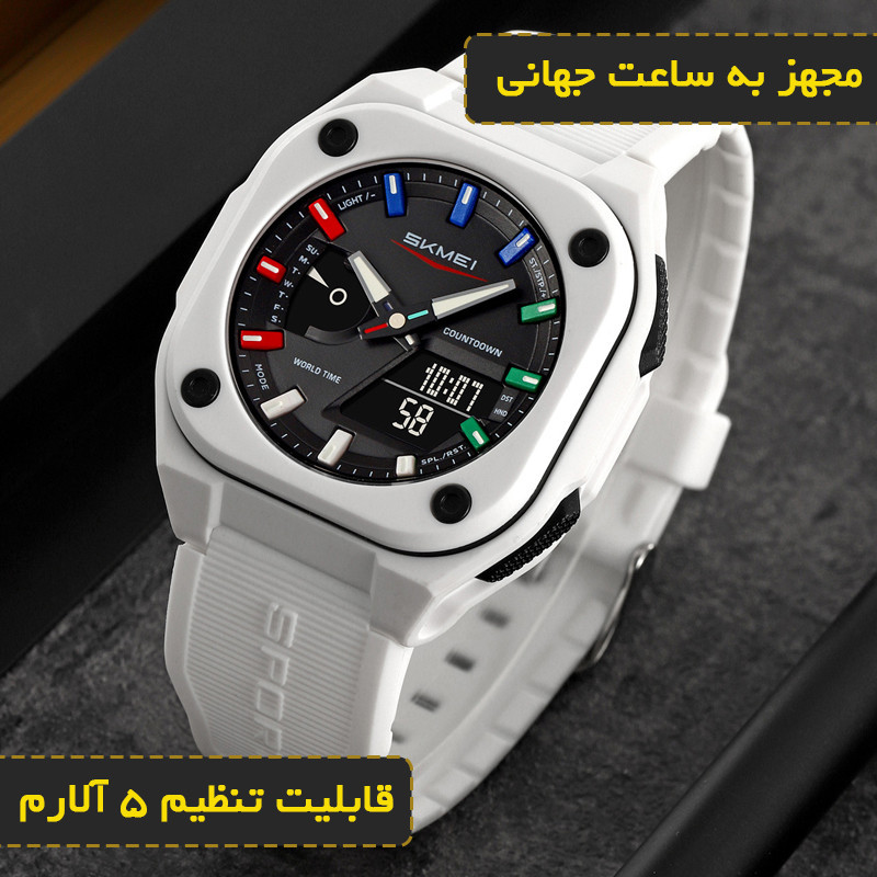 ساعت مچی دیجیتال مردانه اسکمی مدل 2328 WT
