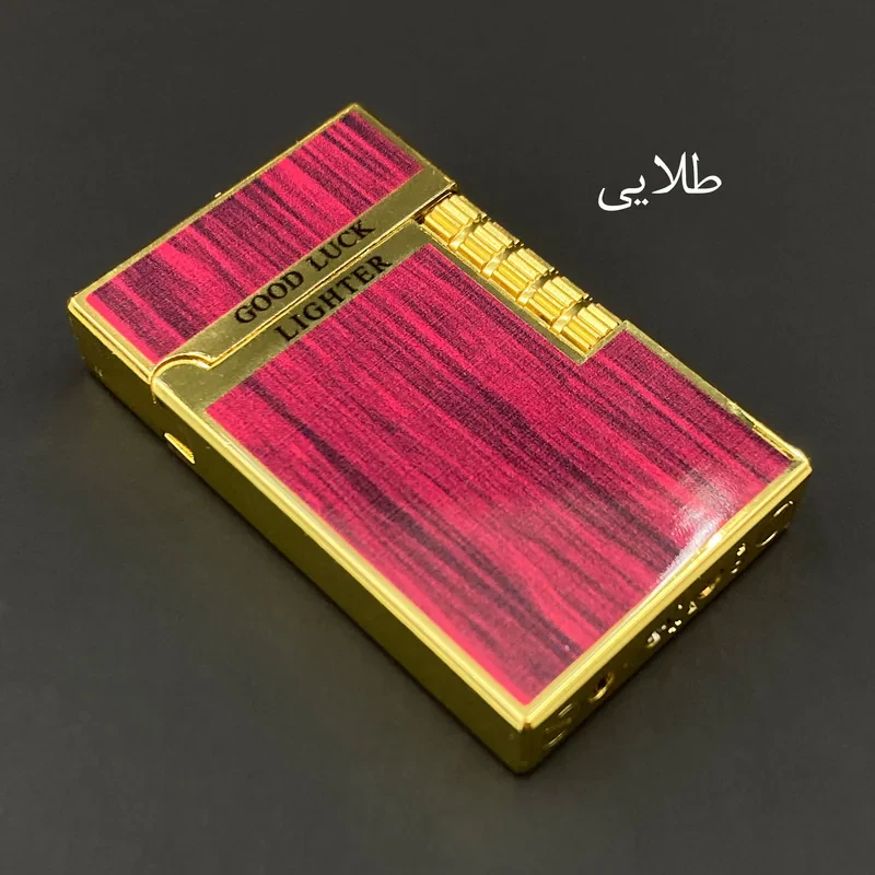 فندک مدل چرخ بغل طرح چوبی کد DKD-1367