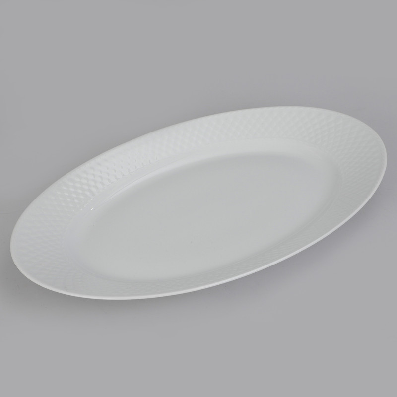 سرویس غذاخوری 102 پارچه چینی زرین ایران سری رادیانس مدل White درجه یک
