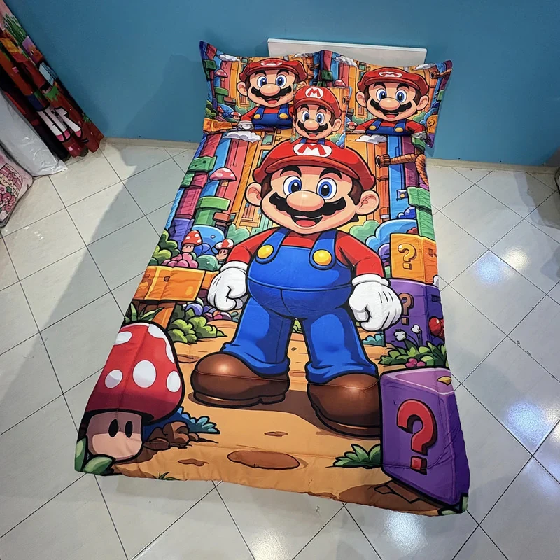 سرویس خواب 1 نفر 5 تکه مدل ماریو کد Mario 09