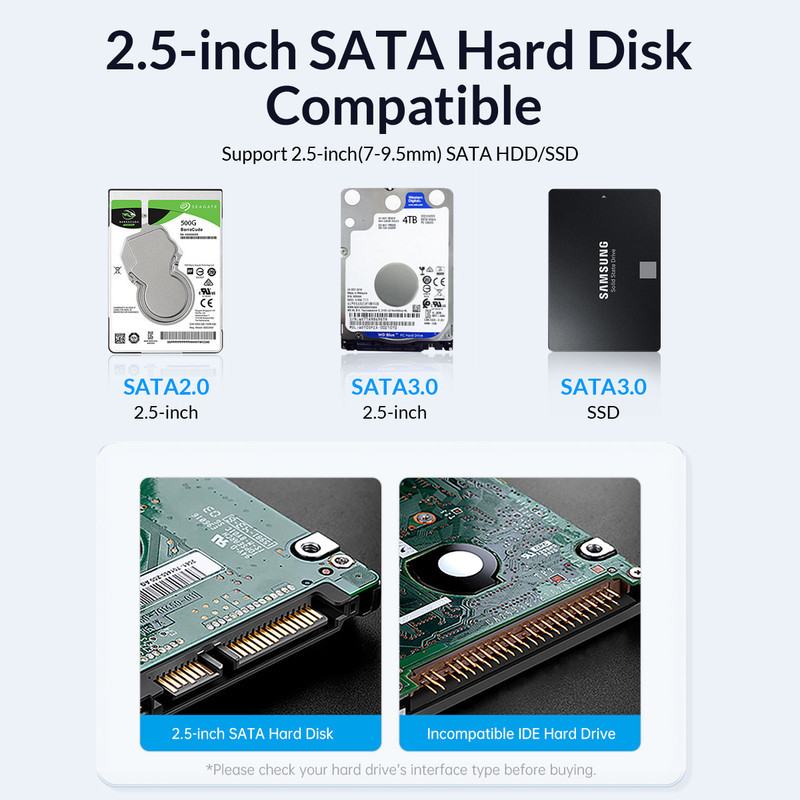 قاب هارددیسک اکسترنال  2.5 اینچی USB 3.0 اوریکو مدل 2139U3-V1