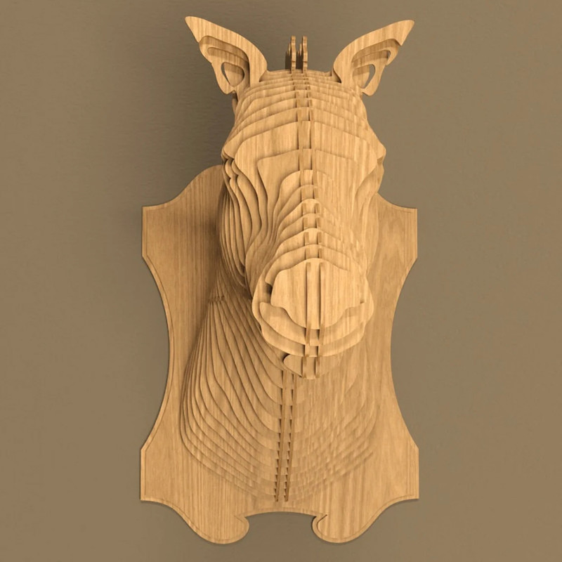 دیوارکوب مدل سردیس سه بعدی اسب کد T48