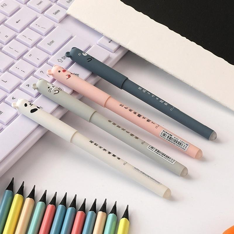 روان نویس مدل حیوانات Erasable کد M1203-00 مجموعه  4 عددی
