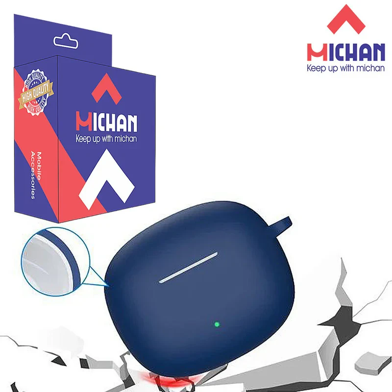 کاور میچان مدل silicone مناسب برای کیس هدفون بی سیم آنر EARBUDS X3 LITE