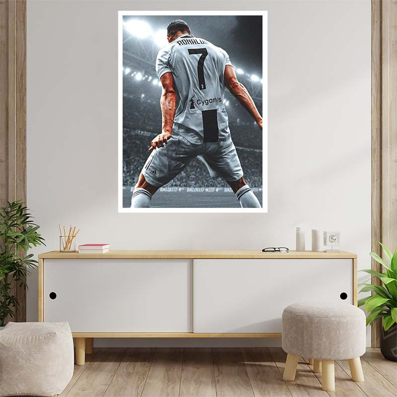 پوستر کارنيکا طرح رونالدو Ronaldo کد 10089 مجموعه 8 عددی