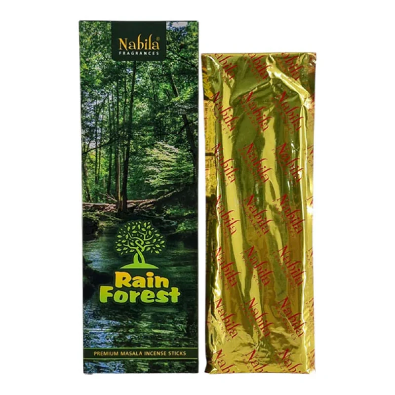 عود دست‌ساز مدل رین فارست (Rainforest) رایحه جنگل بسته 20 عددی