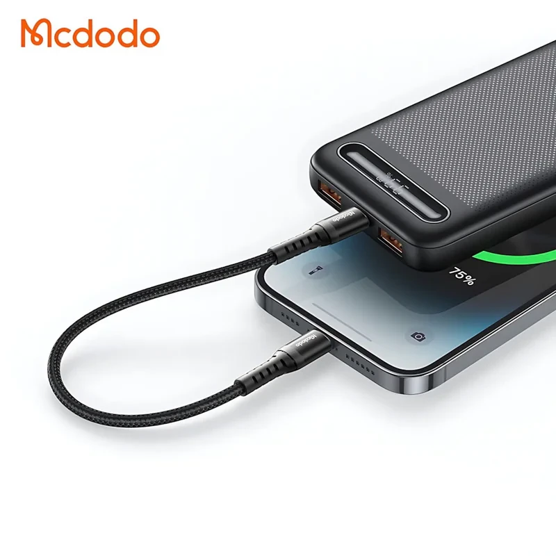 کابل تبدیل USB-C به لایتنینگ مک دودو مدل CA-563 طول 0.2 متر