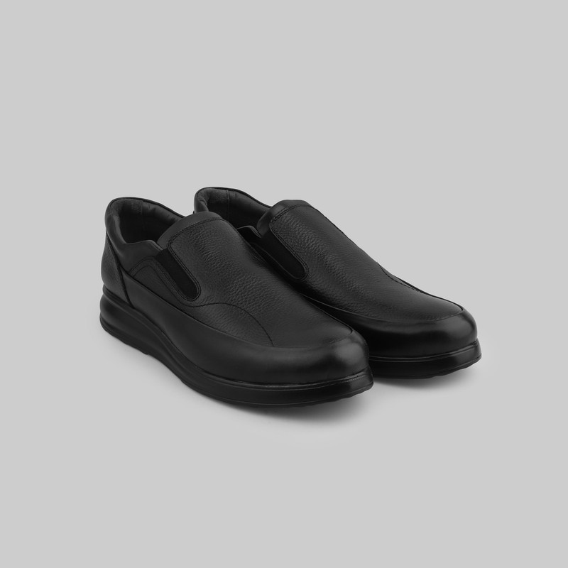 کفش طبی مردانه چرم عطارد مدل چرم طبیعی کد SH52
