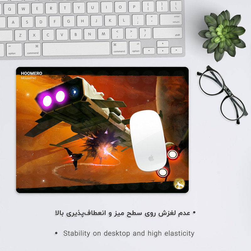 ماوس پد هومرو مدل A6911 طرح بازی No Mans Sky