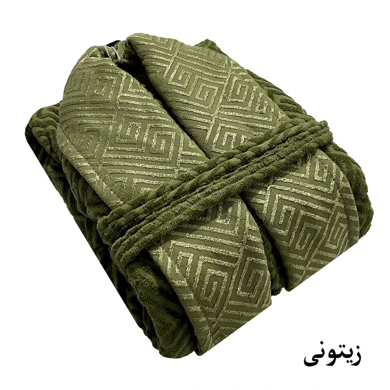 حوله پالتویی پودیران بافت مدل ریمانی سایز 136 مناسب برای قد 165 الی 195 سانتی‌متر