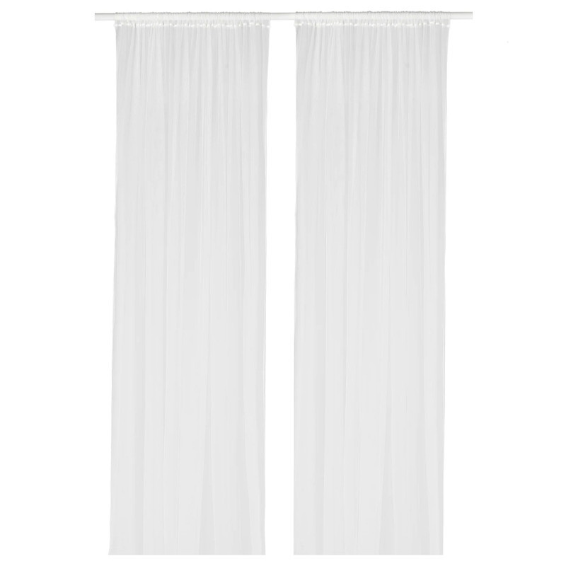 پرده ایکیا مدل LILL  سایز 280x300 بسته 2عددی