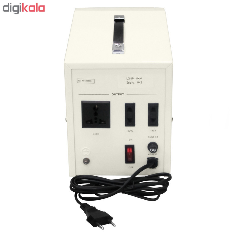 استابلایزر گلداستار مدل LG-1P-1.5K-V ظرفیت 1500VA