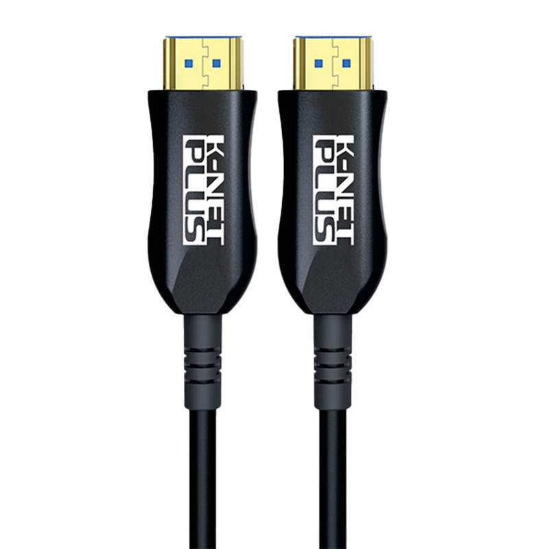 کابل HDMI 2.0 فیبر نوری کی نت پلاس مدل KP-CHAOC300 طول 30 متر