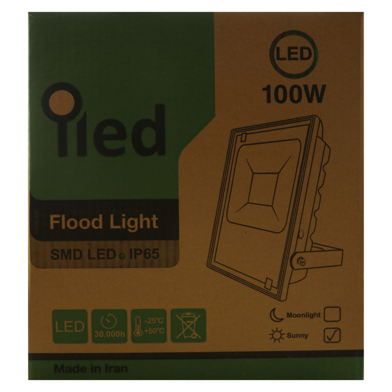 پرژکتور 100 وات آیلد مدل آسمان کد SMD_M