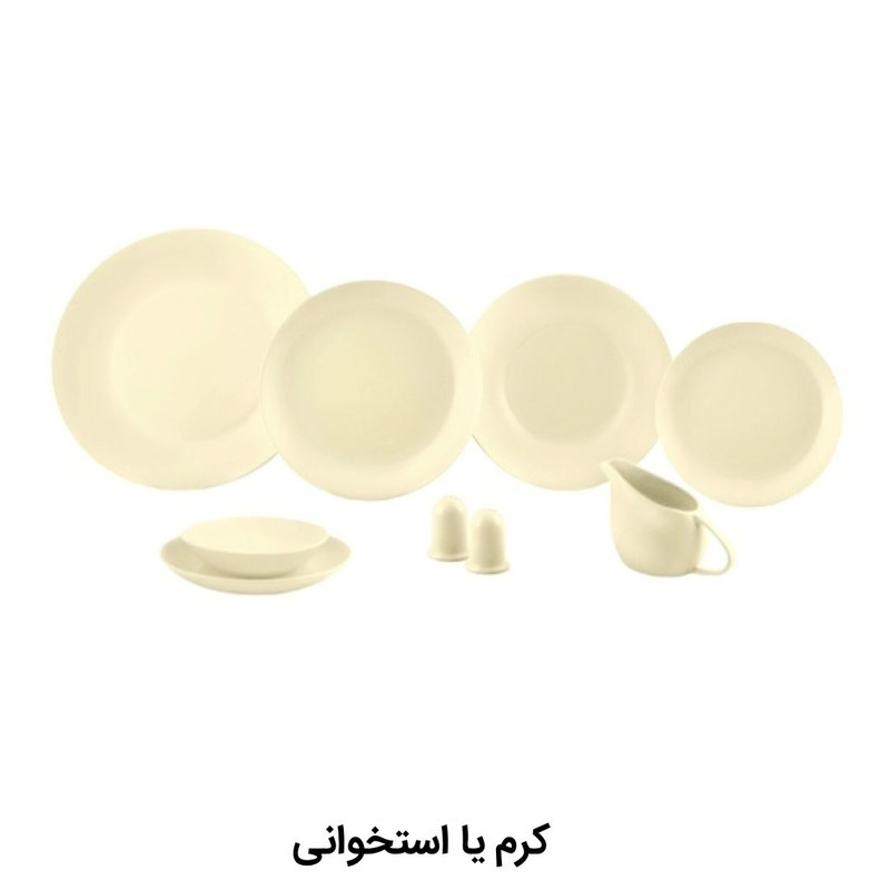 سرویس غذاخوری 30 پارچه 6 نفره رومز مدل استونور