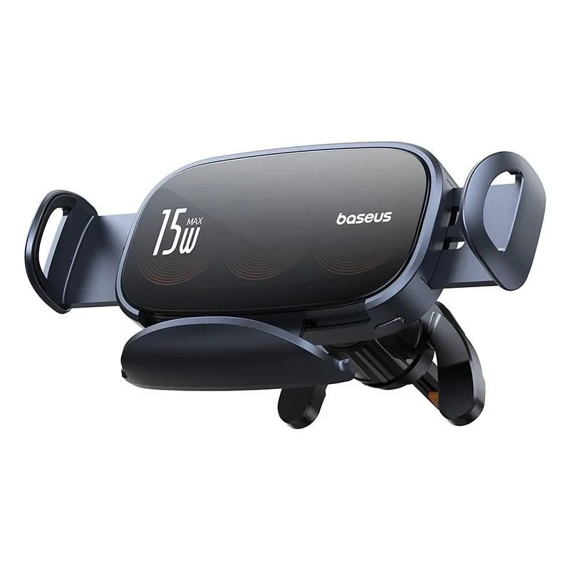 پایه نگهدارنده و شارژر بی سیم گوشی موبایل بیسوس مدل LightChaser BS-CM029