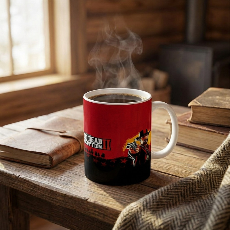 ماگ کاکتی مدل بازی رد دد Red Dead Redemption II کد mgh30053