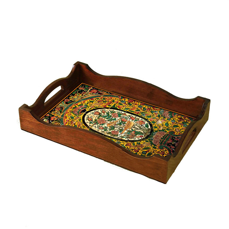 سینی دسته‌دار مدل R.K6.32 سایز 32×22 سانتی‌متر