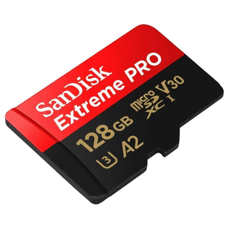 کارت حافظه microSDXC سن دیسک مدل Extreme PRO کلاس A2 استاندارد UHS-I U3 سرعت 170MBps ظرفیت 128 گیگابایت