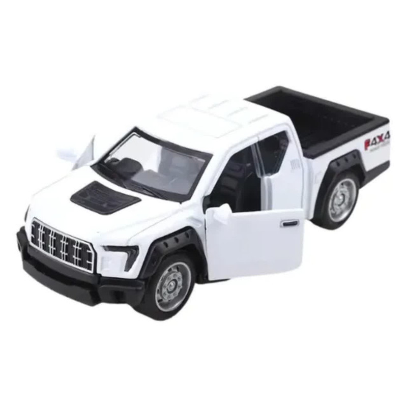 ماکت ماشین ناب سل مدل فورد پیکاپ آفرود فلزی عقب کش کد PICKUP FORD METALCAR NAAB001