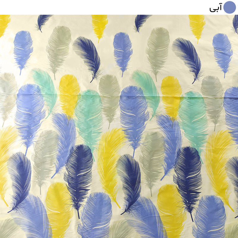 ملحفه تشک مهمان سندس مدل پر کد ّF919 یکنفره سایز 195x90 سانتی متر
