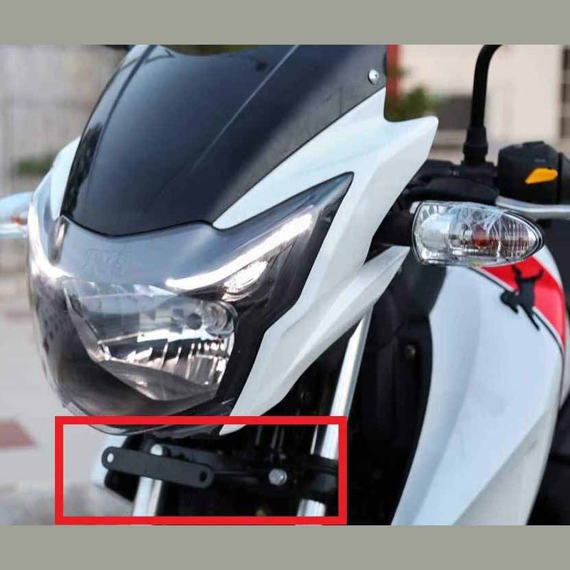 برچسب تابلو جلو موتور سیکلت وارون مدل A-105-WH مناسب برای آپاچی