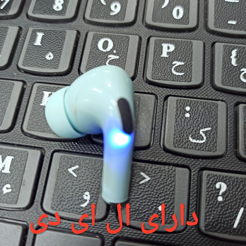 هدفون بلوتوثی مدل AirPods Pro بدون نویز کنسلینگ، درگاه شارژ لایتنینگ، پشتیبانی از فرمان لمسی