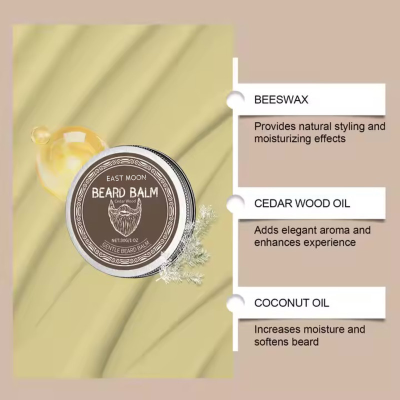 واکس ریش و سبیل ایست مون مدل Cedar Wood وزن 30 گرم