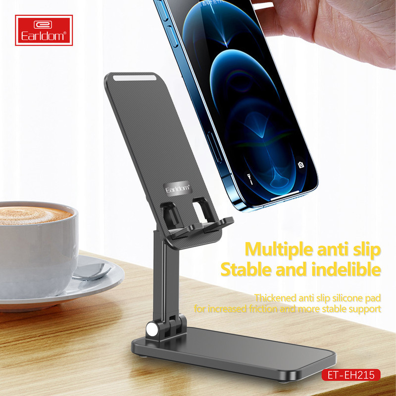 پایه نگهدارنده گوشی موبایل ارلدام مدل Foldable Desktop Stand EH215