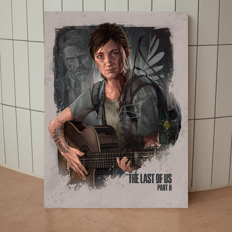 تابلو شاسی مدل گیمینگ طرح الی لست آو آس Last of us کد 1205