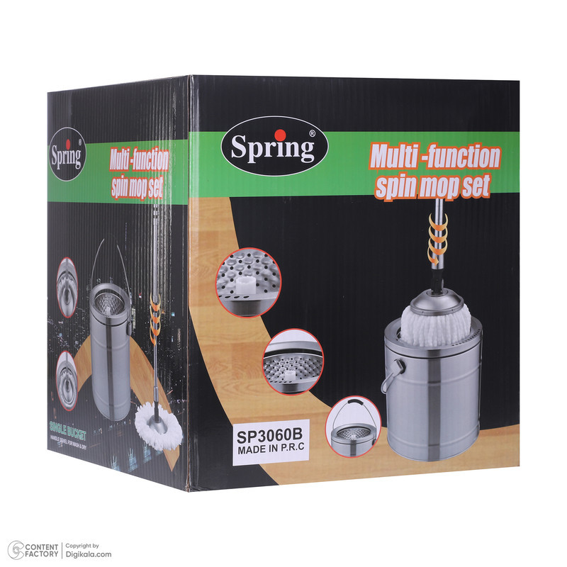 ست نظافت اسپرینگ مدل مربعی کد SP3060B