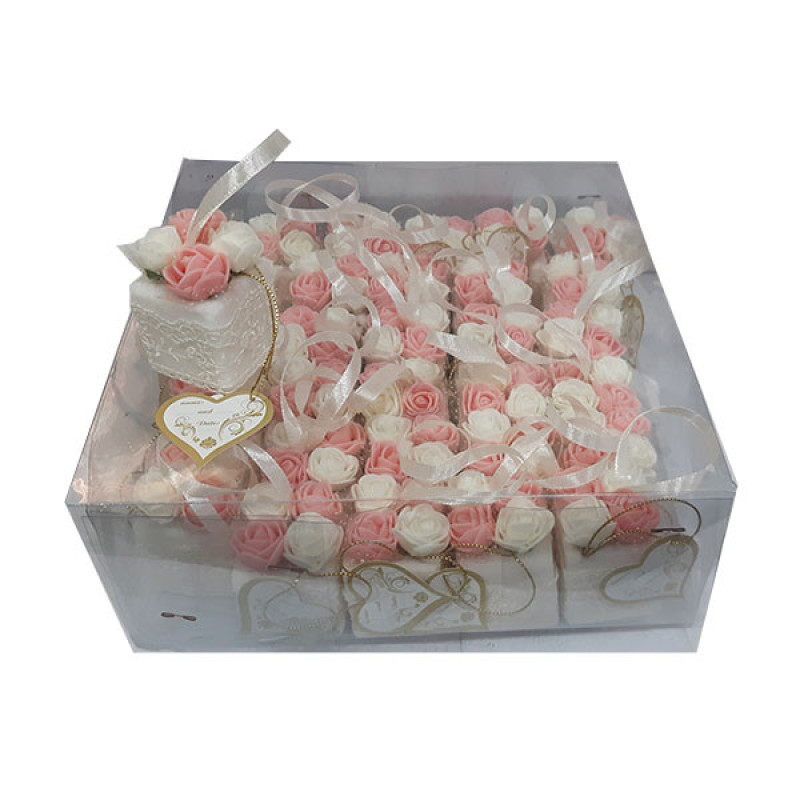 گیفت عروسی مکعبی مدل 001 بسته 30 عددی