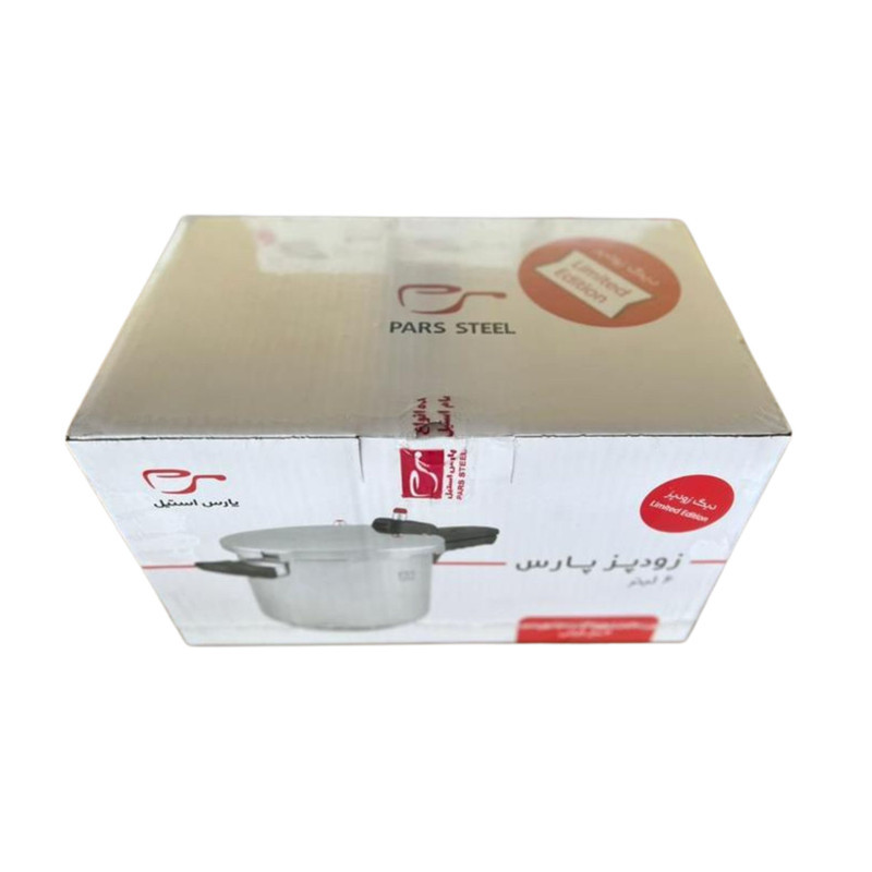 زودپز پارس استیل مدل کف سه لایه خط دار گنجایش 6 ليتر - تولید محدود