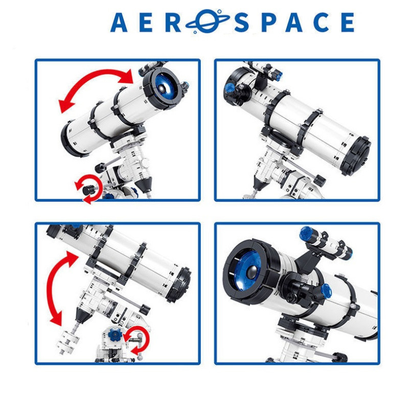 ساختنی 780 تکه مدل مینی تلسکوپ طرح AEROSPACE
