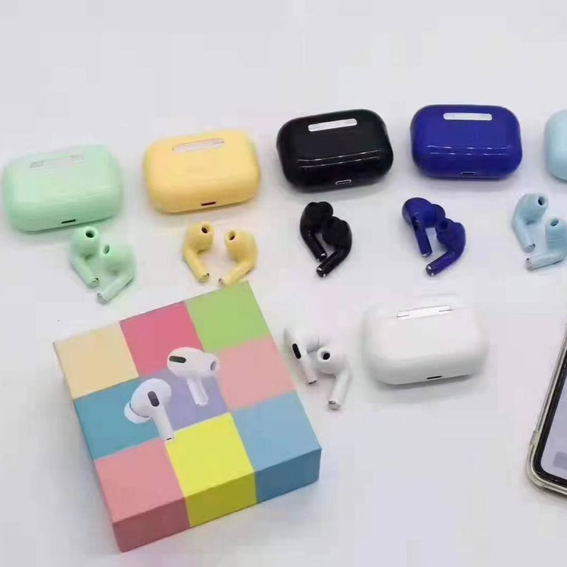هدفون بلوتوثی مدل AirPods Pro بدون نویز کنسلینگ، درگاه شارژ لایتنینگ، پشتیبانی از فرمان لمسی