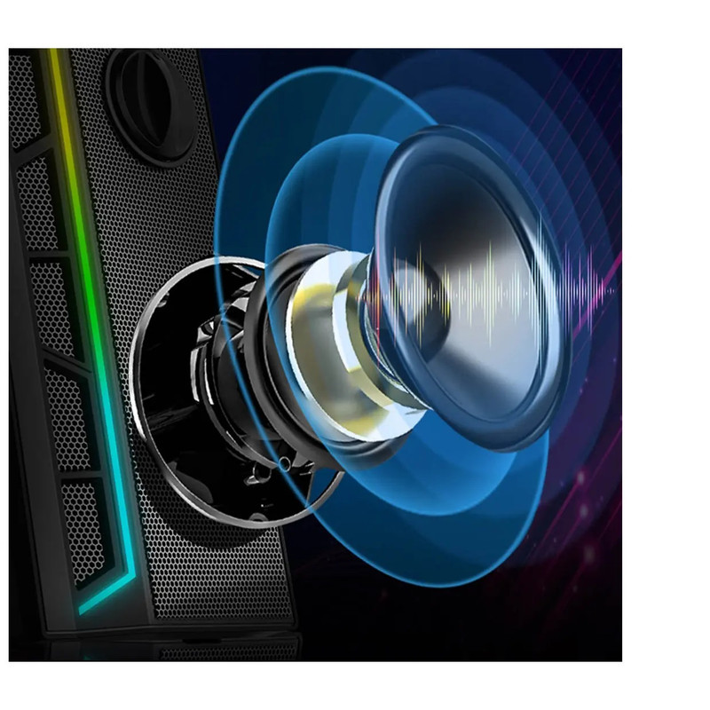 اسپیکر دسکتاپ مخصوص بازی ردراگون مدل GS58O-RGB